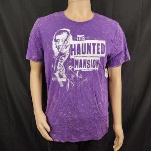 Disney Park The Haunted Mansion T Shirt Adult Medium Purple New